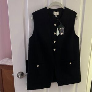 Tuckernuck Midnight Vest with Metallic Accents